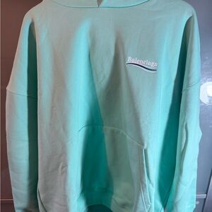 Balenciaga Light Green Apparel